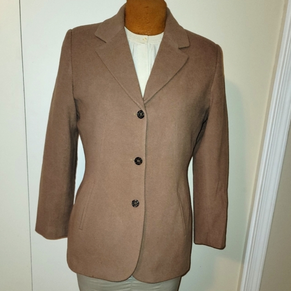 Harve Bernard Tan/Camel blazer Sz 10